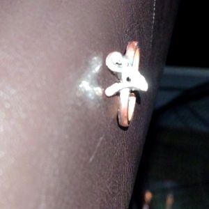 Ring with the letter A